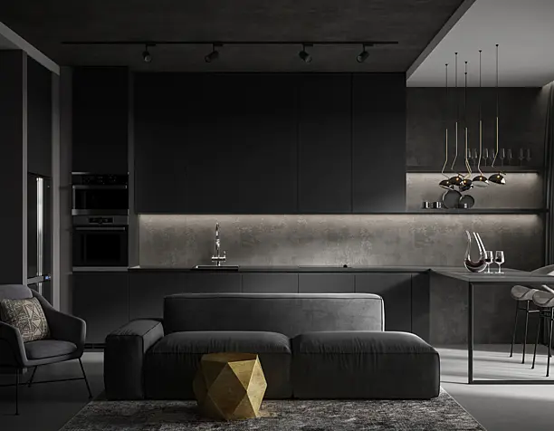 GREY LIVING ROOM