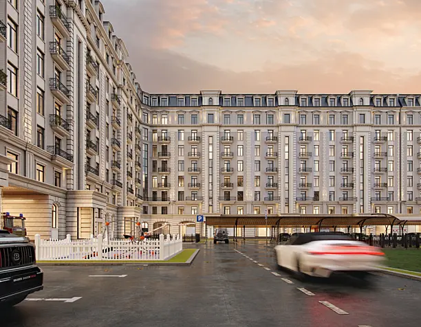Classic style Building Visualization