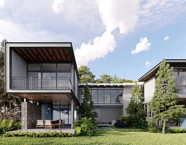 Casa Zazil Architect (сделано по референсу)