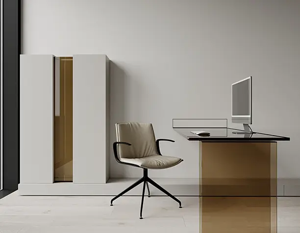 Minimalistic cabinet (сделано по референсу)