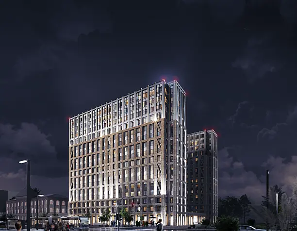 Жилой комплекс в Москве. Концепция ООО "Умбра".