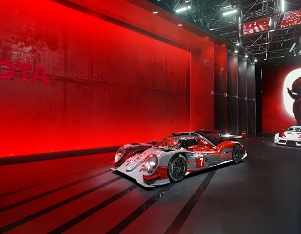 TOYOTA GR Gazoo Racing. Pop Up Showroom concept