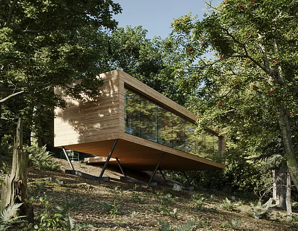 Looking Glass Lodge. (сделано по референсу)