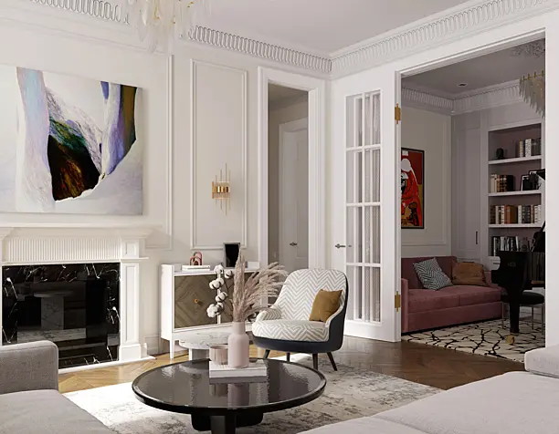 kitchen-living room