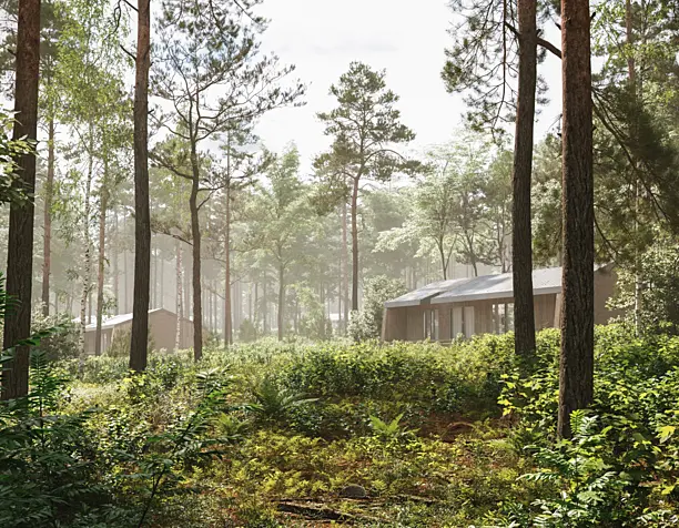 Modular house in the North Karelia, Suomi