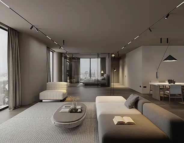 Minimalist studio