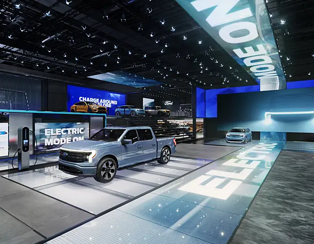 FORD Shanghai Auto Show Booth / Стенд Шанхай
