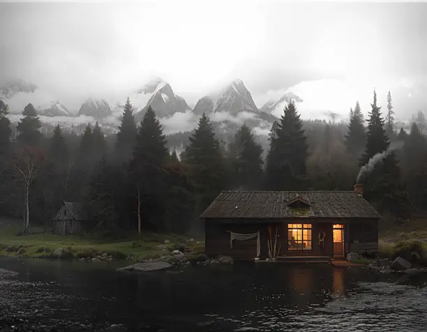 House on the lake
