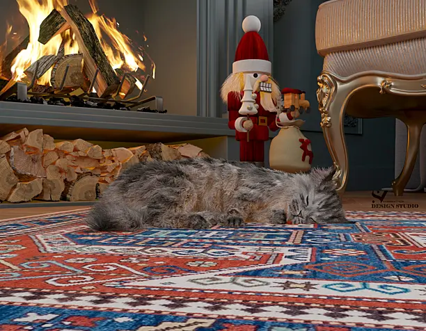 Christmas cat