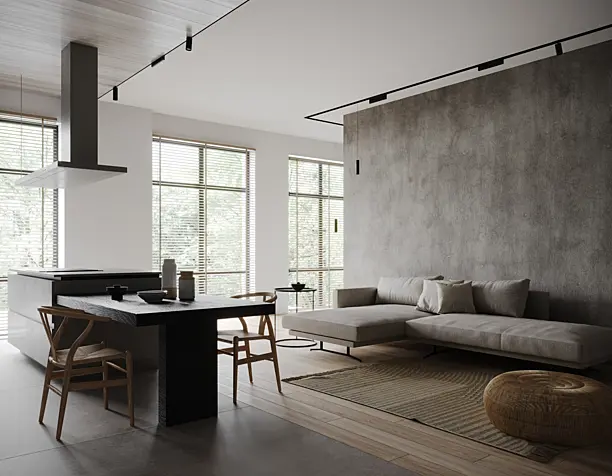Interior vizualization(сделано по референсу)