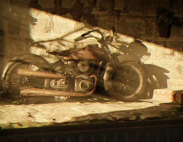 Old motorcycle