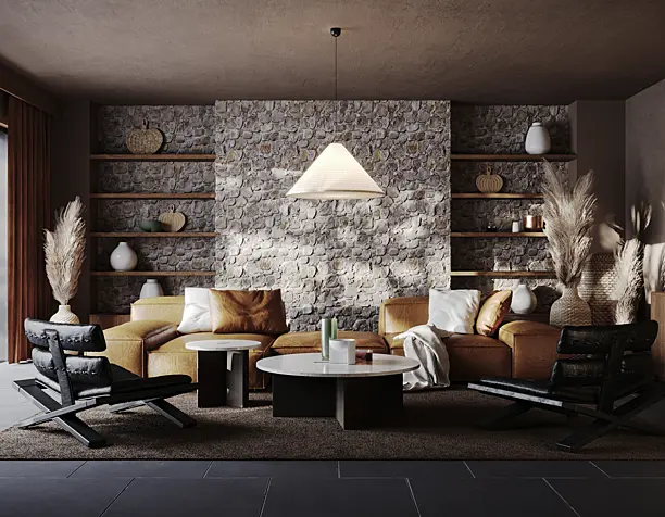 Interior vizualization(сделано по референсу)