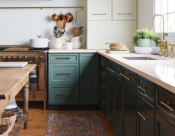 Kitchen interior (сделано по референсу)