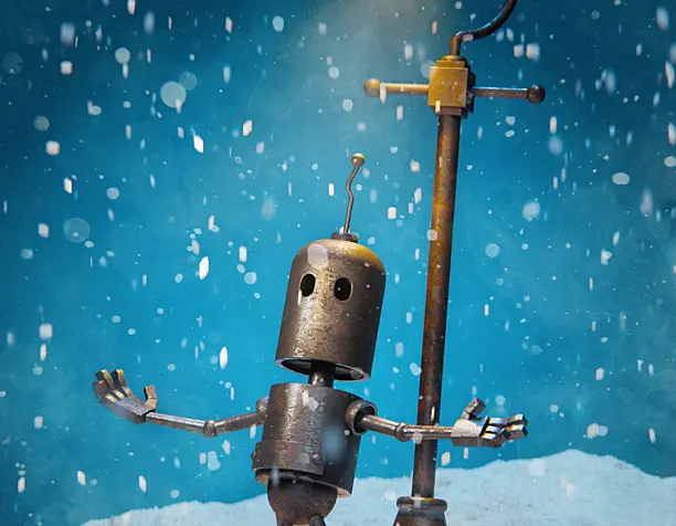Cute robot по арту Мэта Диксона