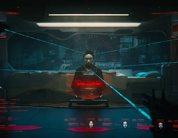 Cyberpunk Geisha