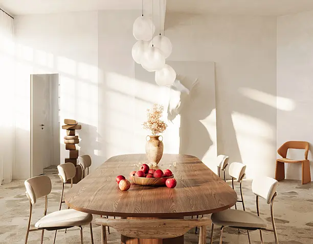 Kitchen and Living (сделано по референсу)