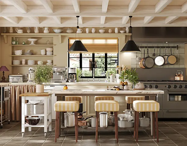 Kitchen interior from the movie "It's Complicated" (сделано по референсу)
