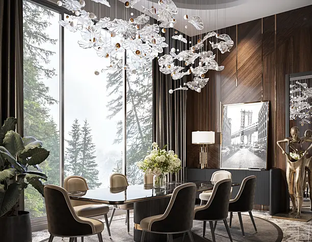 Luxury Dining Area Design