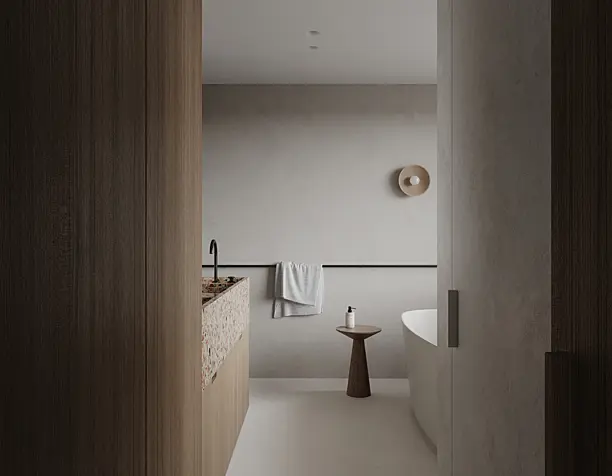 Cozy bathroom