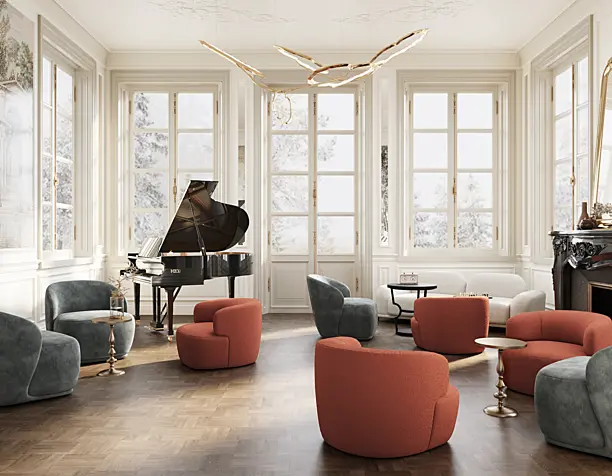 Кресла Poppi в интерьере Como Casa