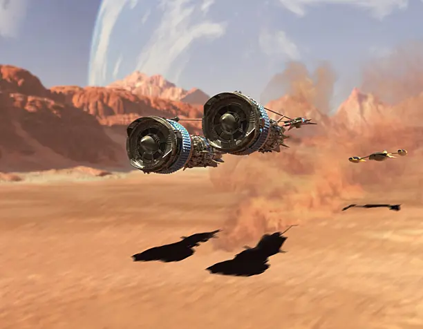 Titan 2150 rocket engine (Podracer)