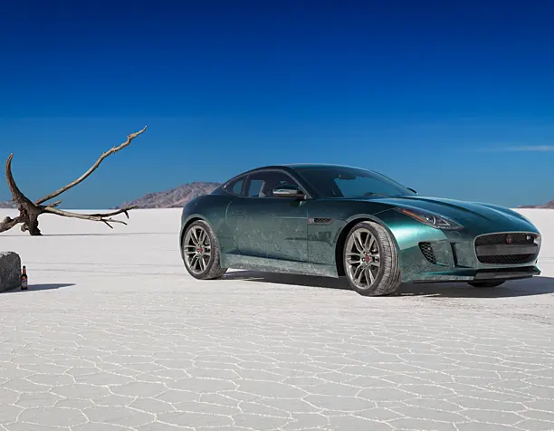 Salt Desert Jaguar F-Type