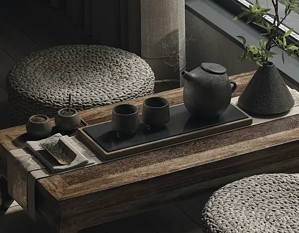 Chinese Tea room(сделано по референсу)