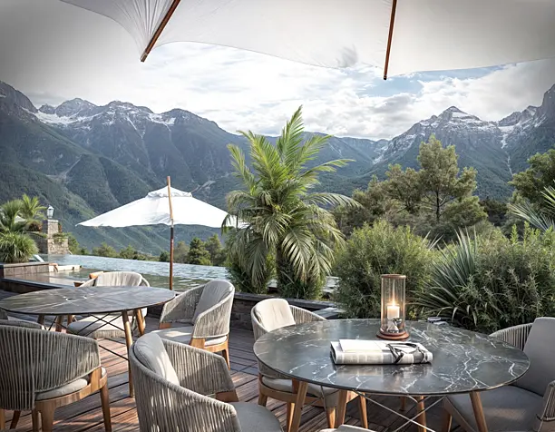 Hotel Panorama on Chimgan mountains
