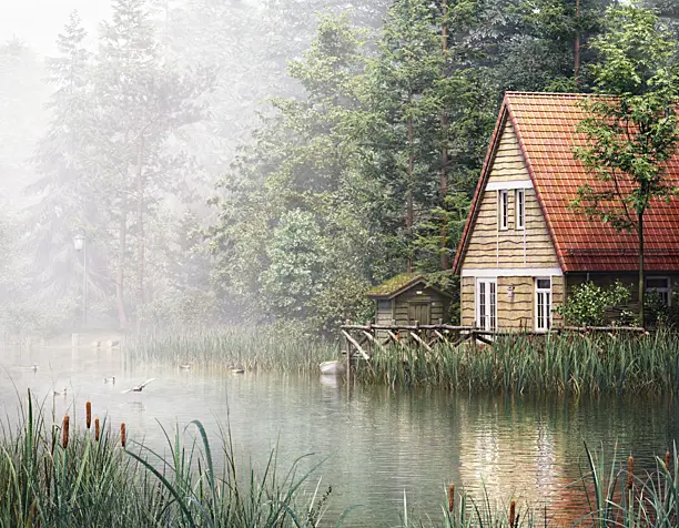 A House by Dark Waters