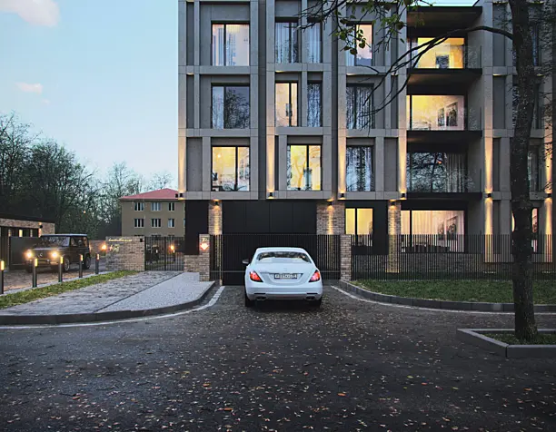 Apartments in chestnut alley