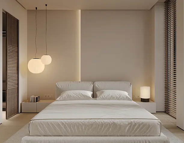 Warm Master Bedroom 01