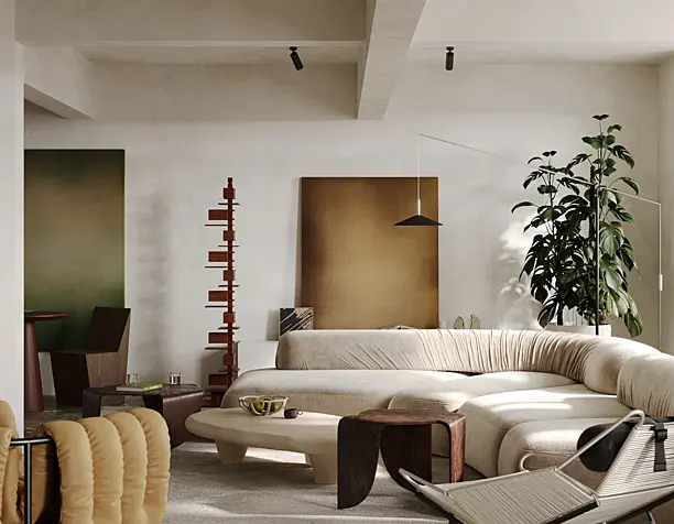 Interiors for Wandering (сделано по референсу)