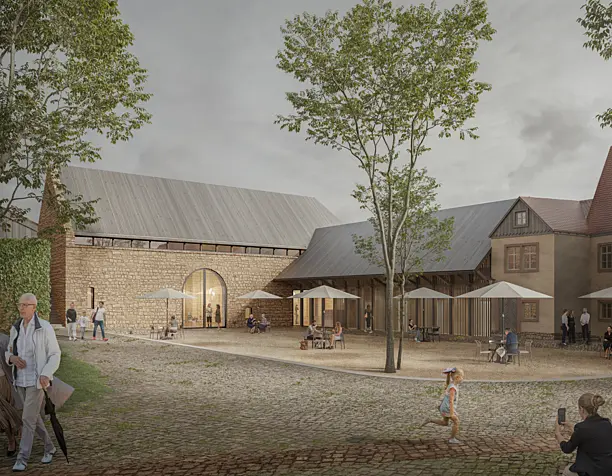 Um- und Ausbau Schloss Neuenburg in Freyburg - 2. preis