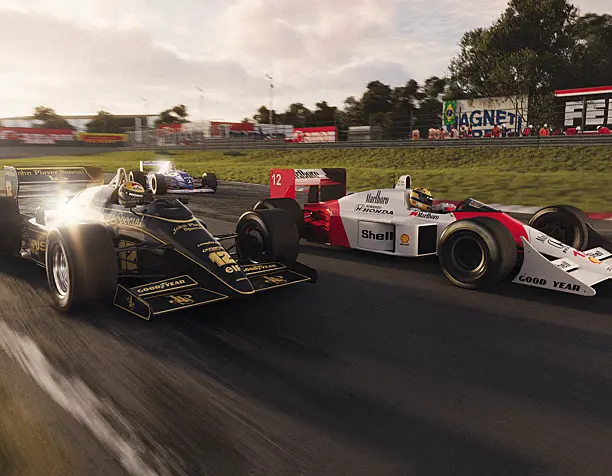 Lotus 97T & McLaren MP4/4