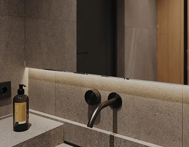 Dark Bathroom Design