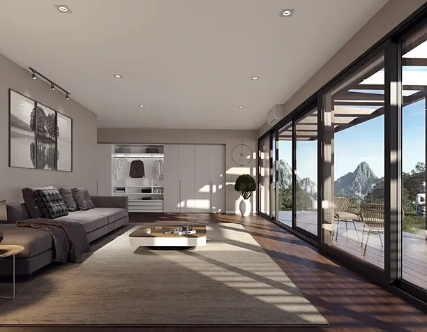 House in mointains