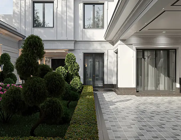 Modern Uzbek exterior