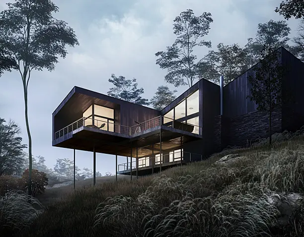 Console house (сделано по референсу)