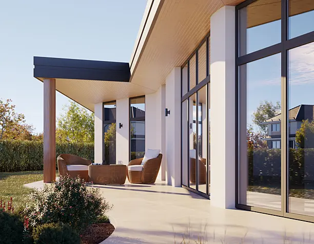 Modern house exterior 2