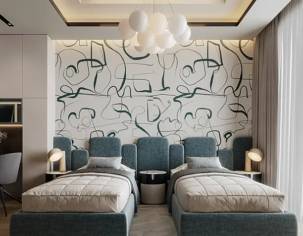 Children’s room design.
