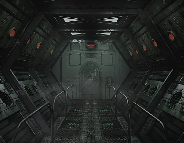 Sci-Fi Bunker interior