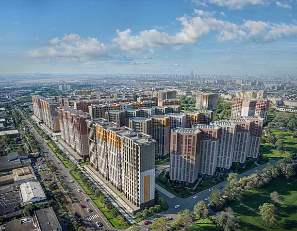 Visualization of the residential complex "BASHKENT"