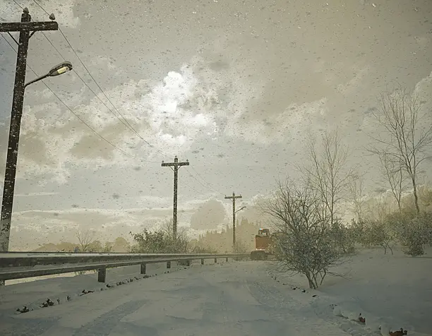 зимняя дорога