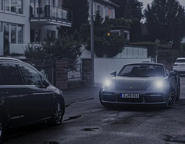 Porche 991, after the rain