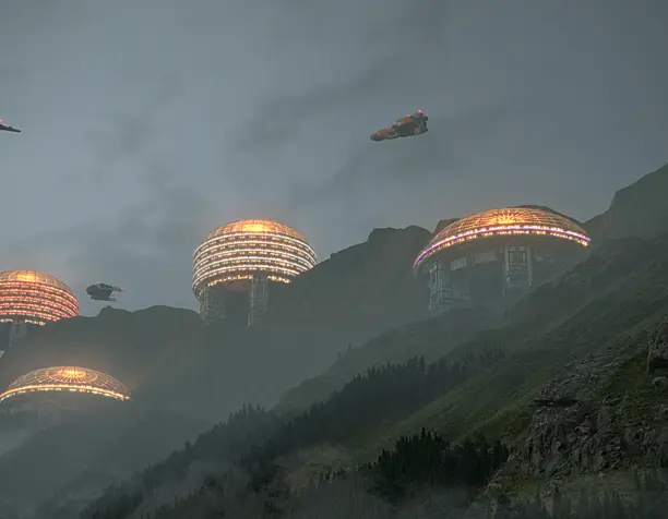 Sci-fi scene