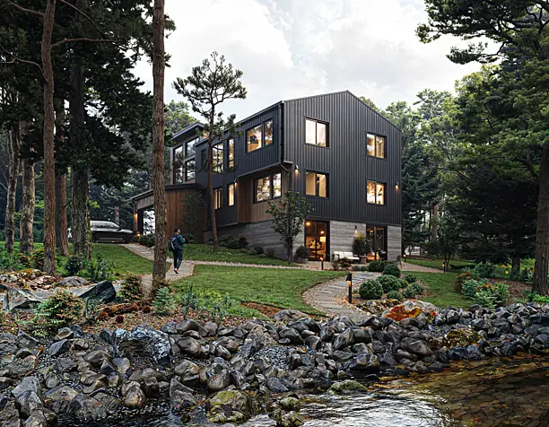 Woodland Modern Home