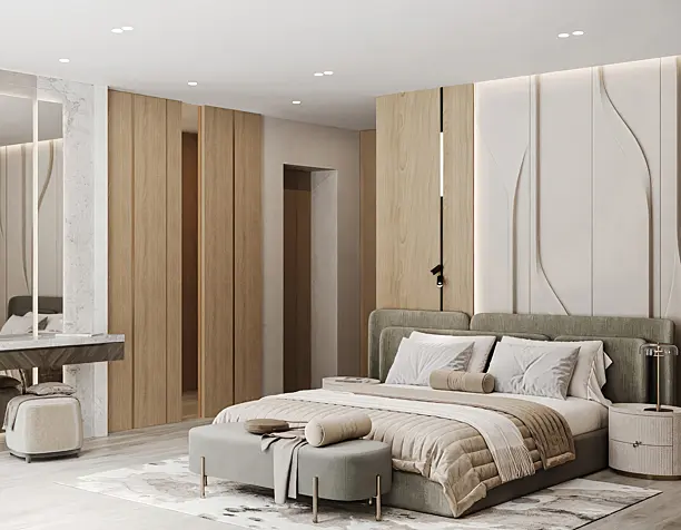 Luxury Bedroom in Private House