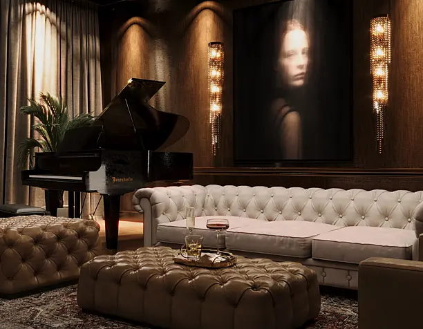 Stylish Music Lounge(сделано по референсу)