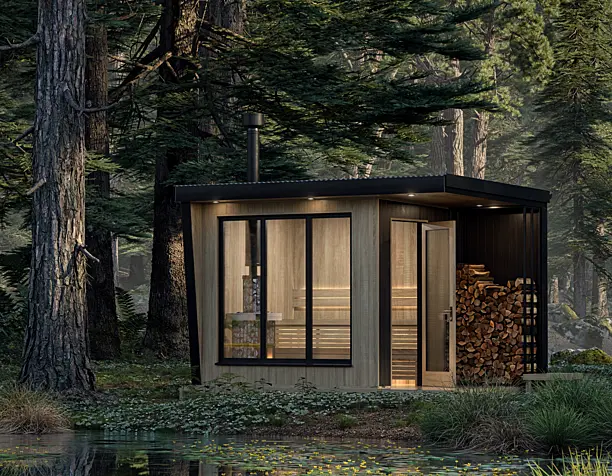 Sauna Norway / Octane Render / 3Ds Max