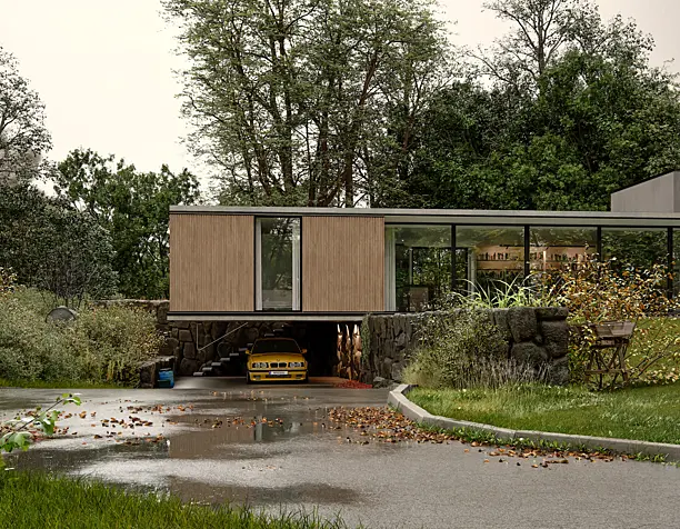 Villa Swanage (сделано по референсу)